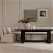 Moe's Home Collection Fable Modular Sectional Fabric Beige