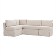 Moe's Home Collection Fable Modular Sectional Fabric Beige