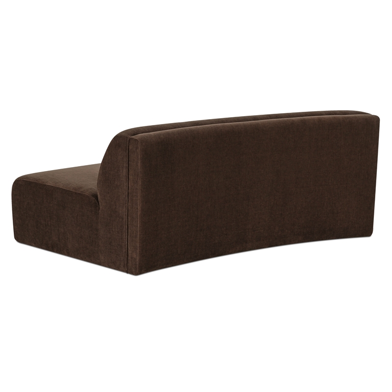 Moe's Home Collection Naomi Modular Sofa Fabric Brown