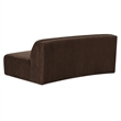 Moe's Home Collection Naomi Modular Sofa Fabric Brown