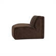 Moe's Home Collection Naomi Modular Sofa Fabric Brown