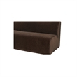 Moe's Home Collection Naomi Modular Sofa Fabric Brown