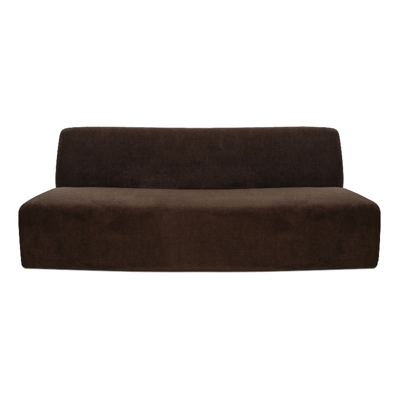 Moe's Home Collection Naomi Modular Sofa Fabric Brown