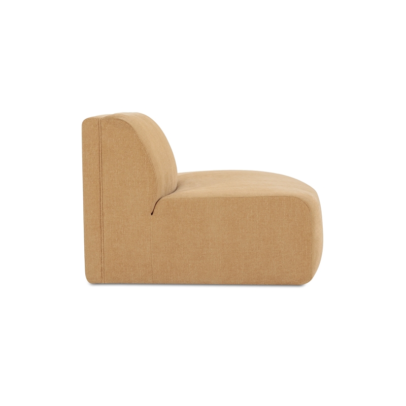 Moe's Home Collection Naomi Modular Sofa Fabric Yellow