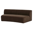 Moe's Home Collection Naomi Modular Sofa Fabric Brown