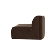 Moe's Home Collection Naomi Modular Sofa Fabric Brown
