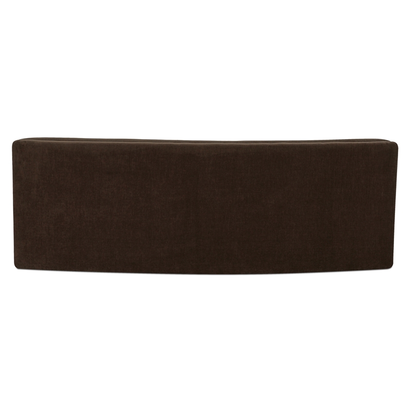 Moe's Home Collection Naomi Modular Sofa Fabric Brown