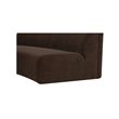 Moe's Home Collection Naomi Modular Sofa Fabric Brown