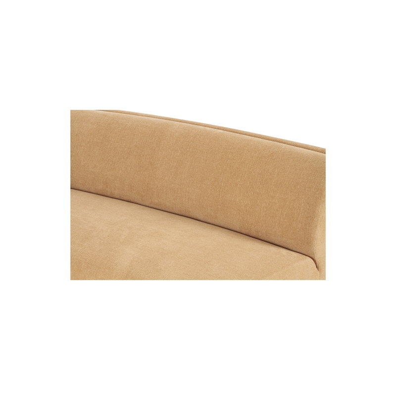 Moe's Home Collection Naomi Modular Sofa Fabric Yellow