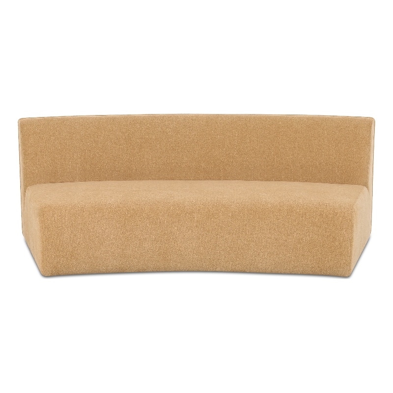Moe's Home Collection Naomi Modular Sofa Fabric Yellow