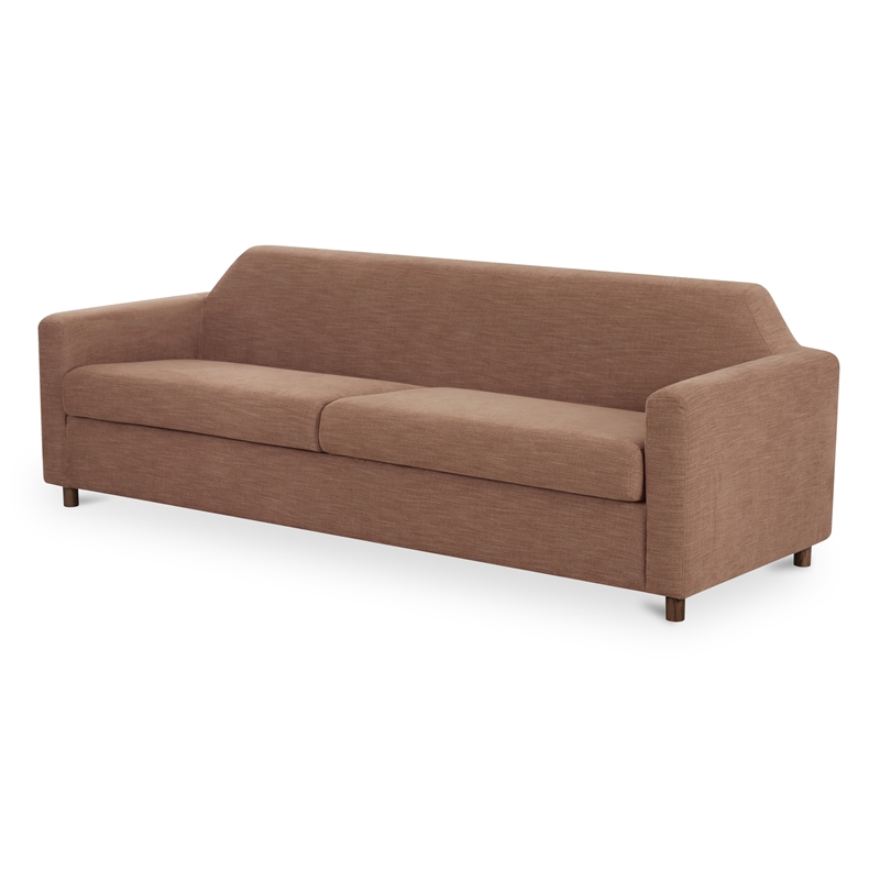 Moe's Home Collection Finch Sofa Fabric Pink