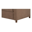 Moe's Home Collection Finch Sofa Fabric Brown