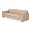Moe's Home Collection Leo Sofa Fabric Taupe