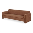 Moe's Home Collection Leo Sofa Fabric Brown