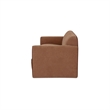 Moe's Home Collection Leo Sofa Fabric Brown