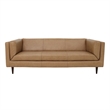 Moe's Home Collection Woods Sofa Leather Brown