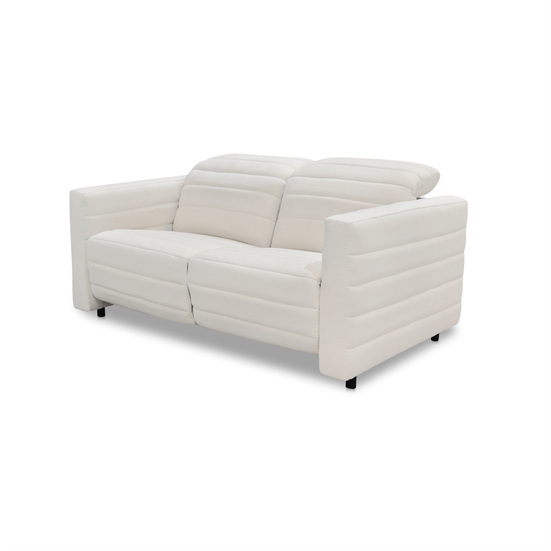 Moe's Home Collection Juno Sofa Fabric White