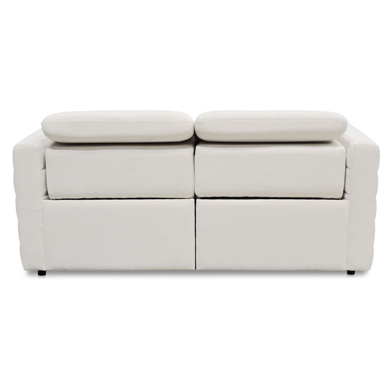 Moe's Home Collection Juno Sofa Fabric White