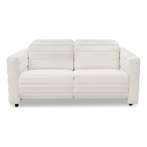 Moe's Home Collection Juno Sofa Fabric White