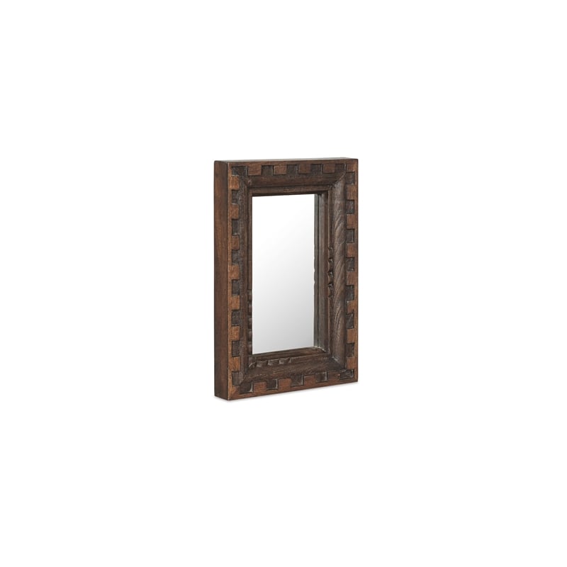 Moe's Home Collection Holland Mirror Wood Brown