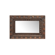 Moe's Home Collection Holland Mirror Wood Brown