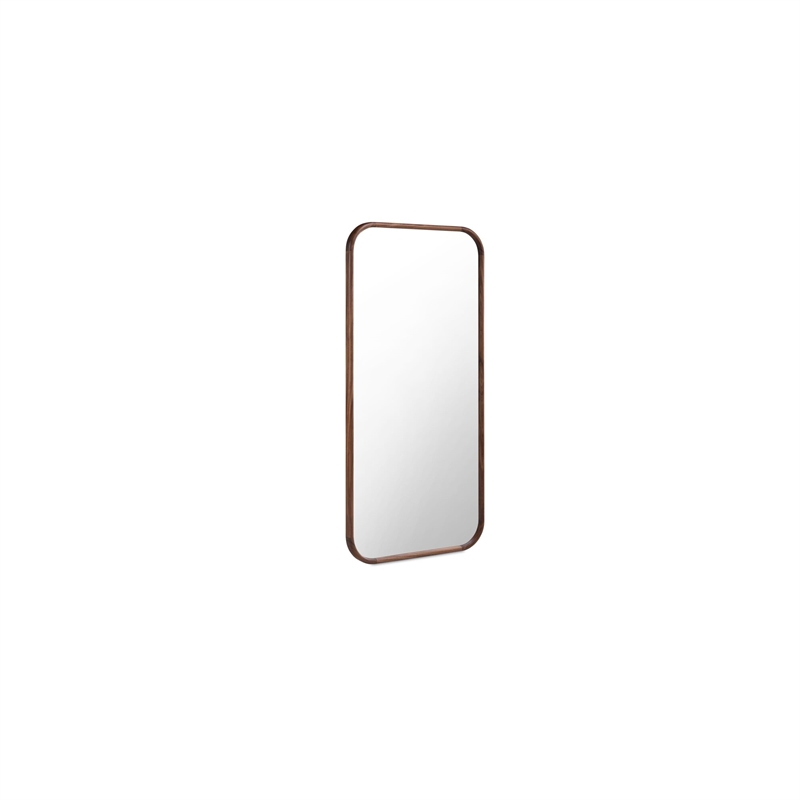 Moe's Home Collection Kai Mirror Wood Brown