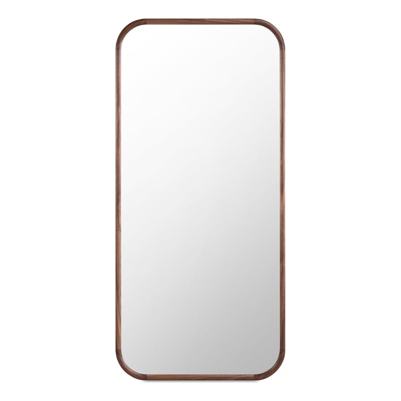 Moe's Home Collection Kai Mirror Wood Brown