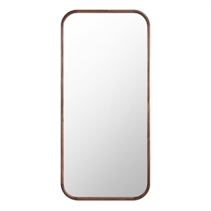 Moe's Home Collection Kai Mirror Wood Brown