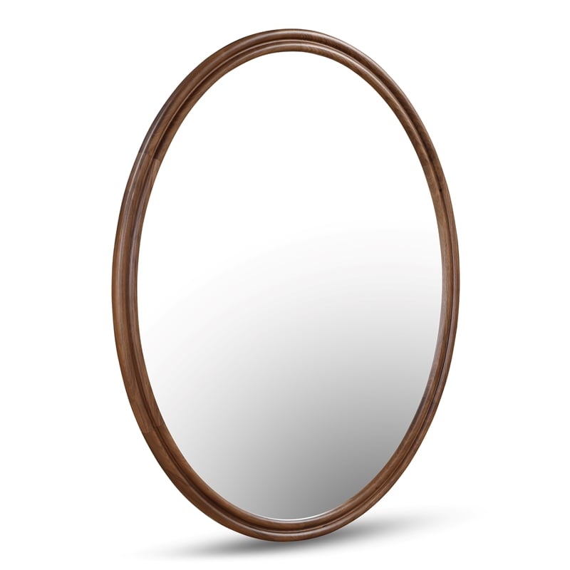 Moe's Home Collection Alcott Mirror Wood Brown