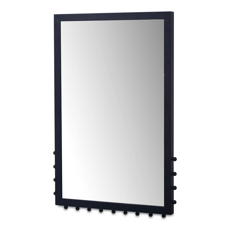 Moe's Home Collection Figaro Mirror Metal Black