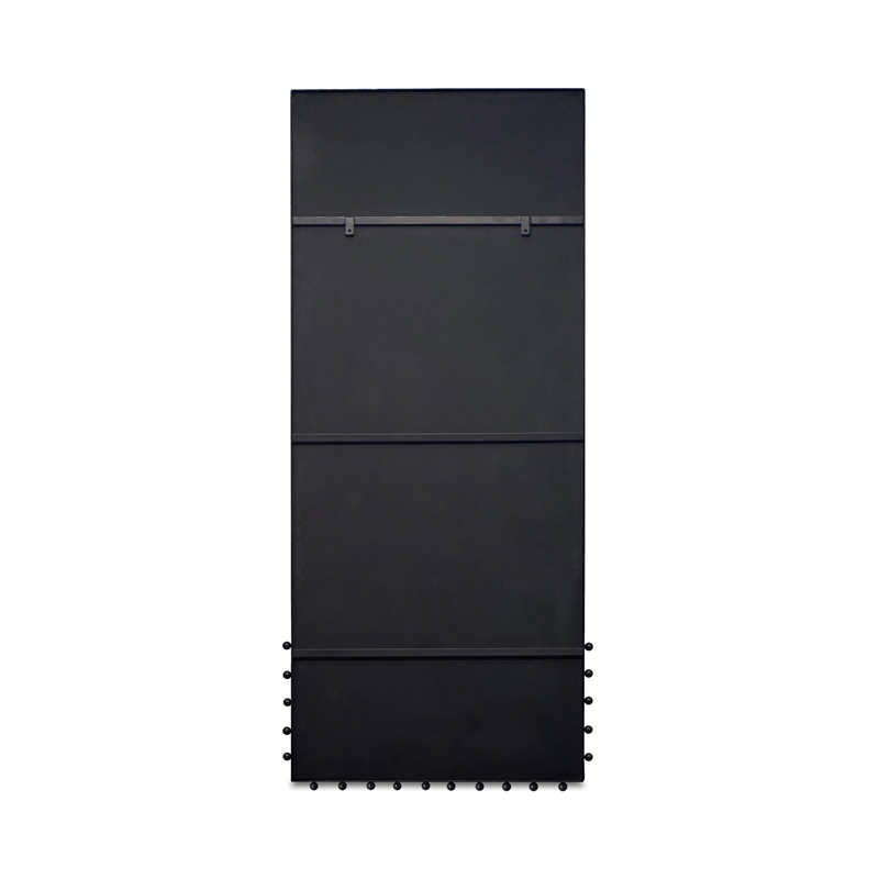 Moe's Home Collection Figaro Mirror Metal Black