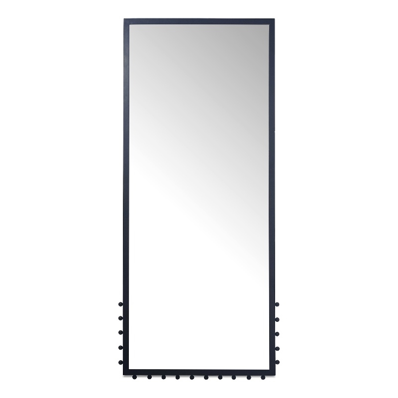 Moe's Home Collection Figaro Mirror Metal Black