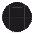 Moe's Home Collection Whitby Mirror Metal Black