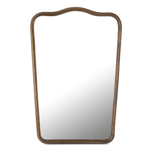 Moe's Home Collection Keyes Mirror Metal Yellow
