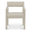 Moe's Home Collection Elise Dining Chair Fabric Gray