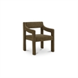 Moe's Home Collection Elise Dining Chair Fabric Green