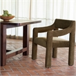 Moe's Home Collection Elise Dining Chair Fabric Green