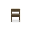 Moe's Home Collection Elise Dining Chair Fabric Green