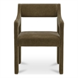 Moe's Home Collection Elise Dining Chair Fabric Green