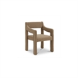 Moe's Home Collection Elise Dining Chair Fabric Brown