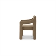 Moe's Home Collection Elise Dining Chair Fabric Brown