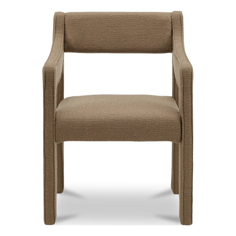 Moe's Home Collection Elise Dining Chair Fabric Brown