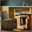 Moe's Home Collection Sally Dining Chair Fabric Green