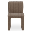 Moe's Home Collection Sally Dining Chair Fabric Brown