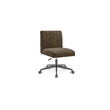 Moe's Home Collection Sally Office Chair Fabric White