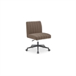 Moe's Home Collection Sally Office Chair Fabric Brown