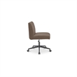 Moe's Home Collection Sally Office Chair Fabric Brown