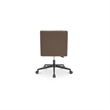 Moe's Home Collection Sally Office Chair Fabric Brown