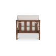 Moe's Home Collection Delilah Outdoor Chair Wood Brown