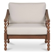Moe's Home Collection Delilah Outdoor Chair Wood Brown